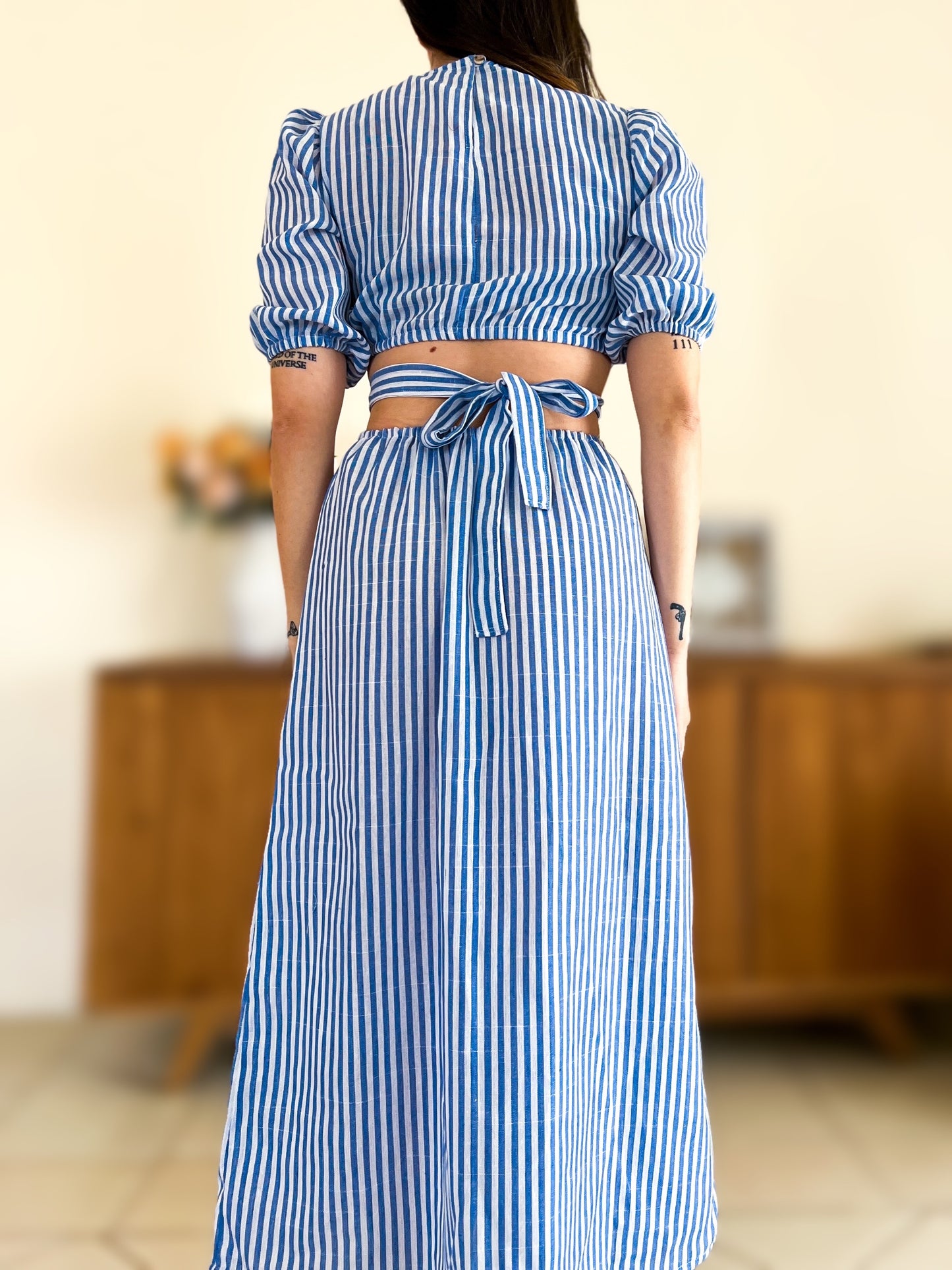 Linen clara dress