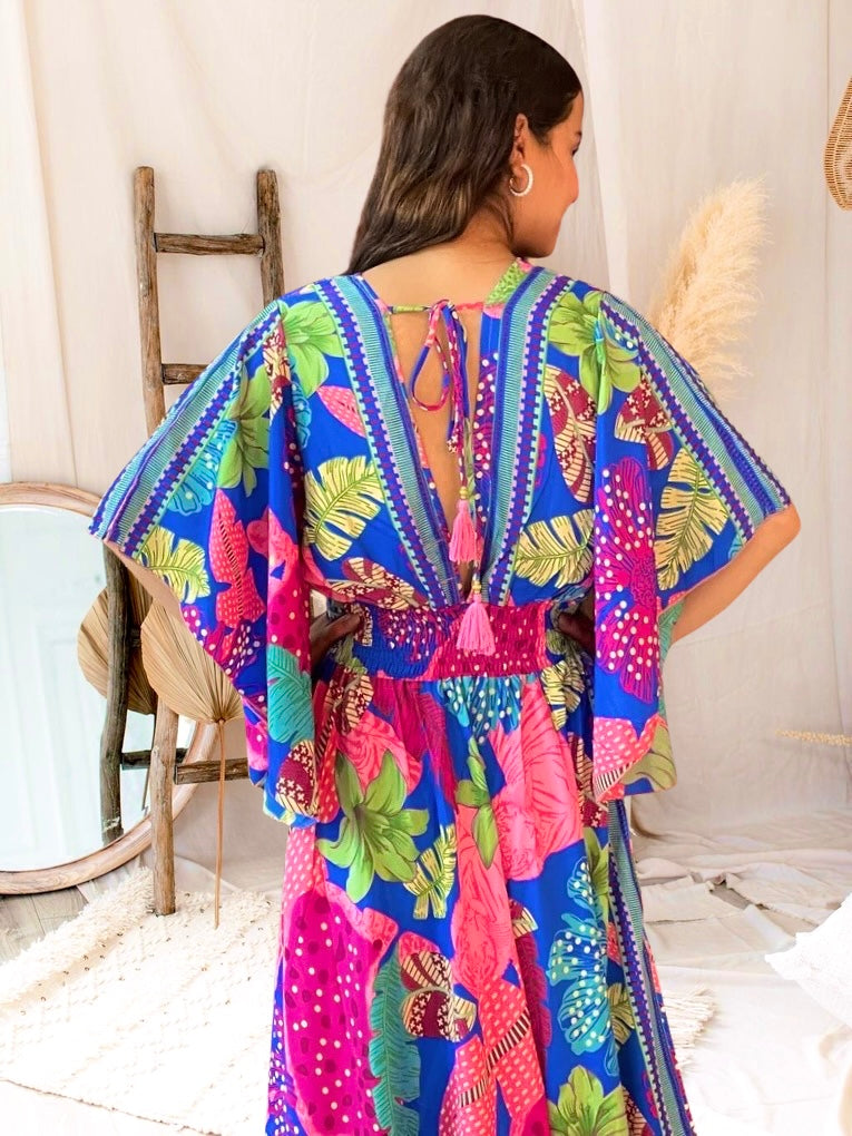 Candy silk dress
