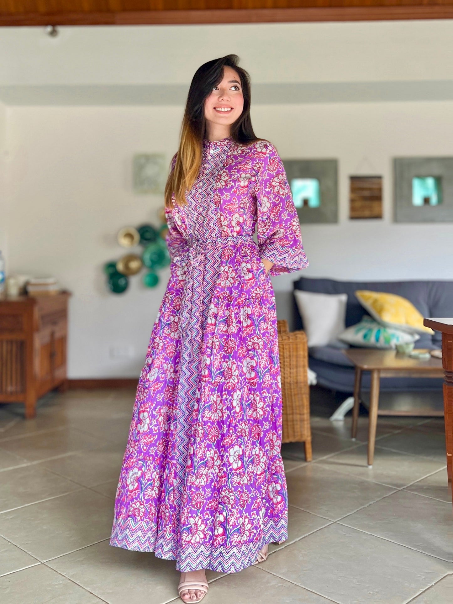 Amayah cotton dress