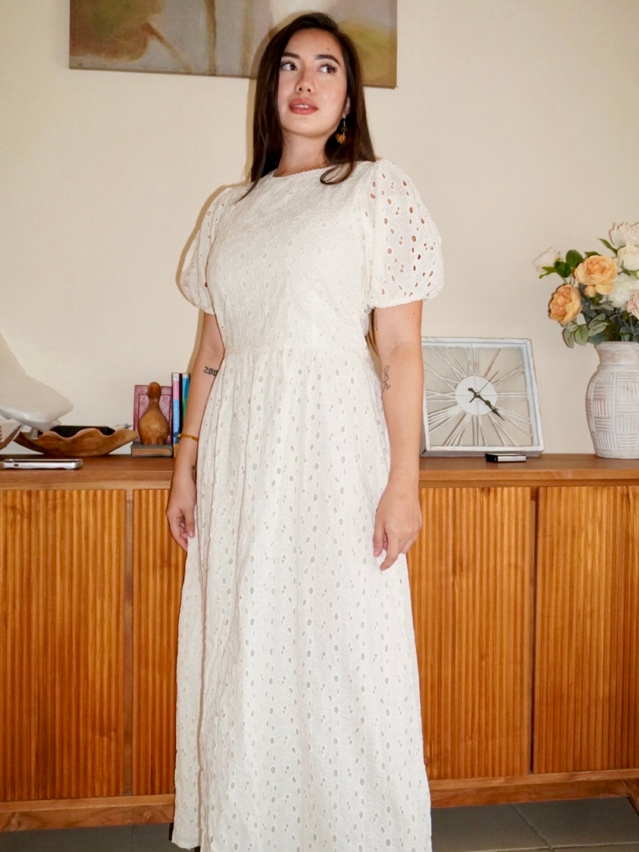 Delilah dress (broderie anglaise)