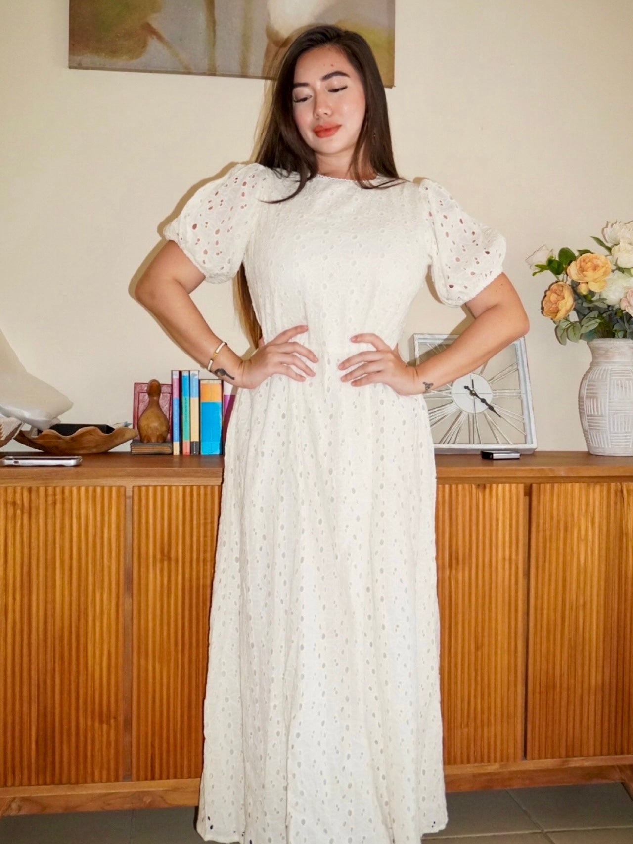 Delilah dress (broderie anglaise)