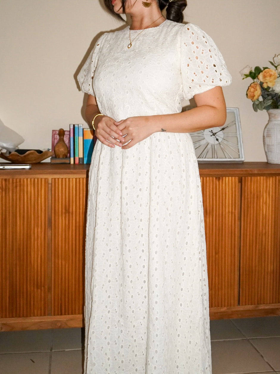 Delilah dress (broderie anglaise)