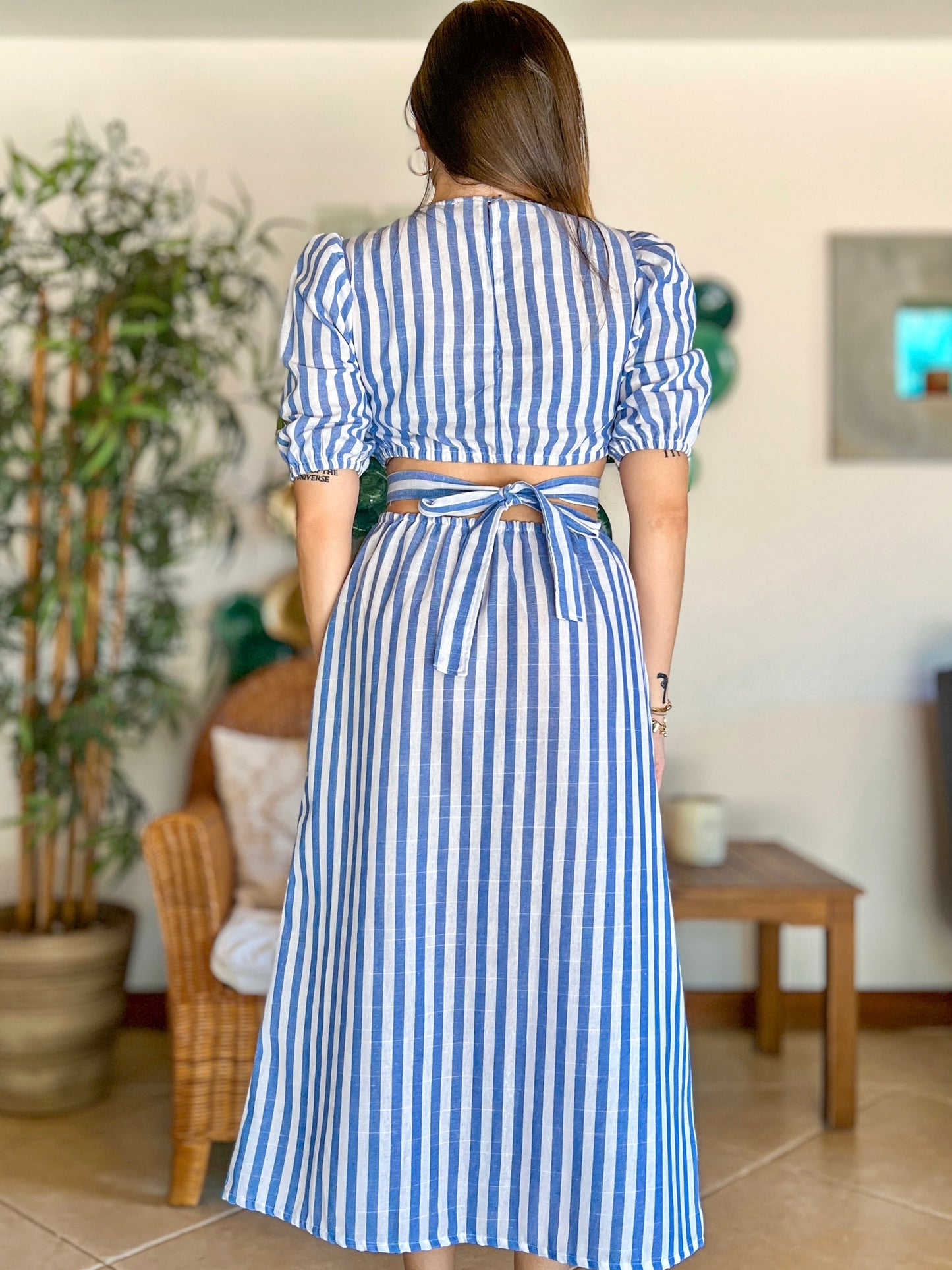 Linen clara dress