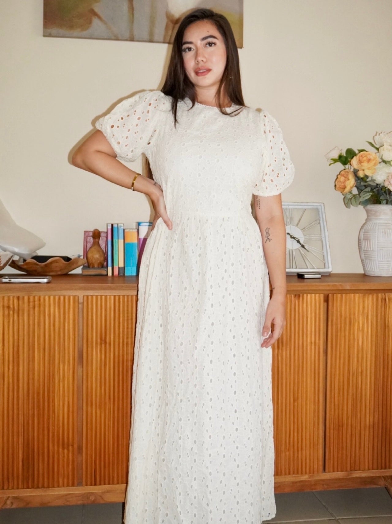 Delilah dress (broderie anglaise)